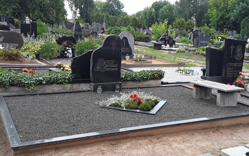 Prano ir Peliagijos Koryznų kapas Ramygalos g. kapinėse, 2019 m.
